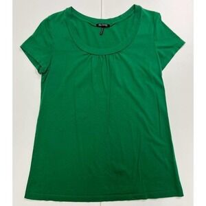 Daisy Fuentes Green Blouse - Short Sleeve - Size  M